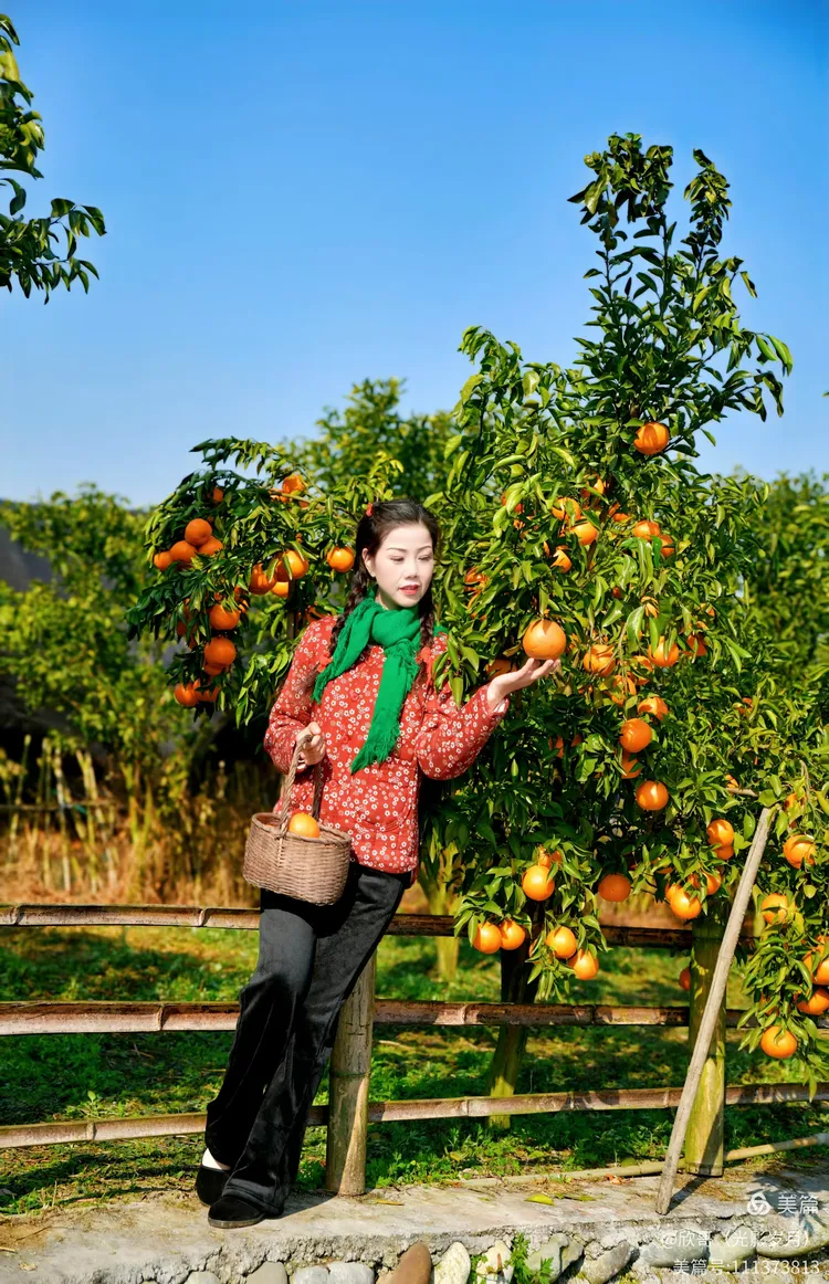 果园里的农家妹子